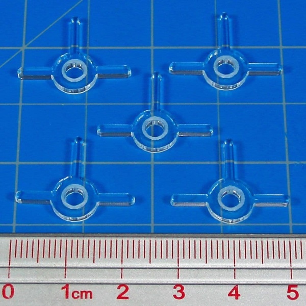 3-Prong Squadron Peg Toppers, type B (5)