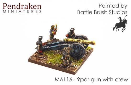 9pdr gun with crew, limber, and horses (1)