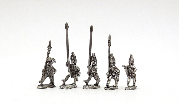 Hessian grenadier command, advancing (15)