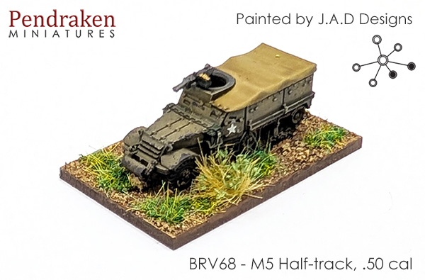 M5 half-track, with .50cal