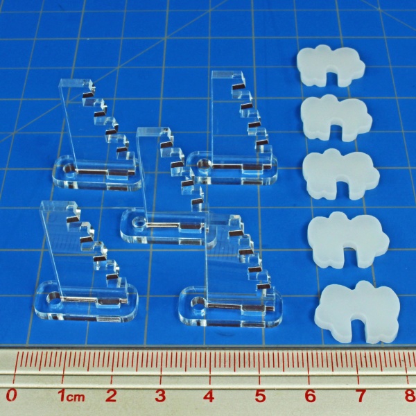 Flight Stand Elevation Markers (5) - SPECIAL ORDER!