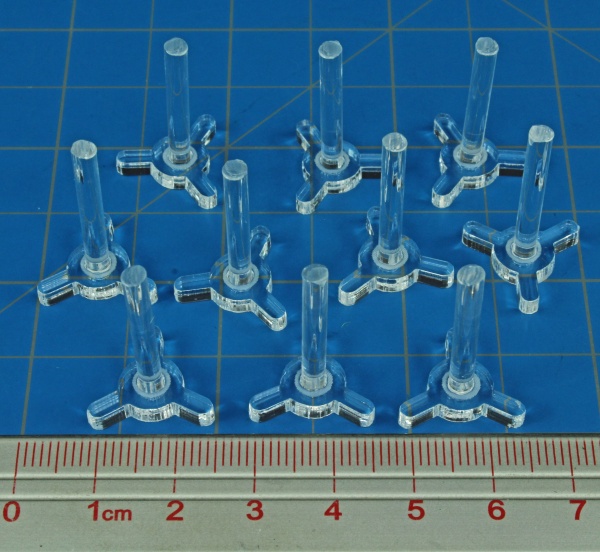 Mini Flight Stands, 1'' Peg (10) - SPECIAL ORDER!