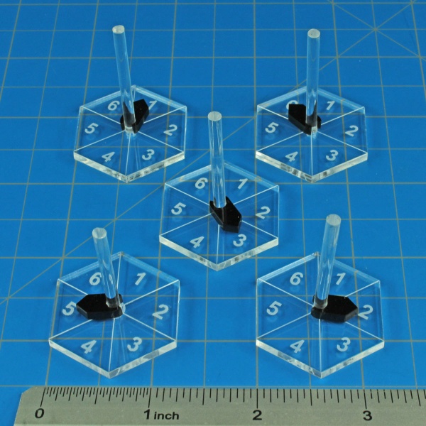 1.25'' Flight Stand Compatible with Angels Air Combat Game, 1.5'' Peg (5) - SPECIAL ORDER!