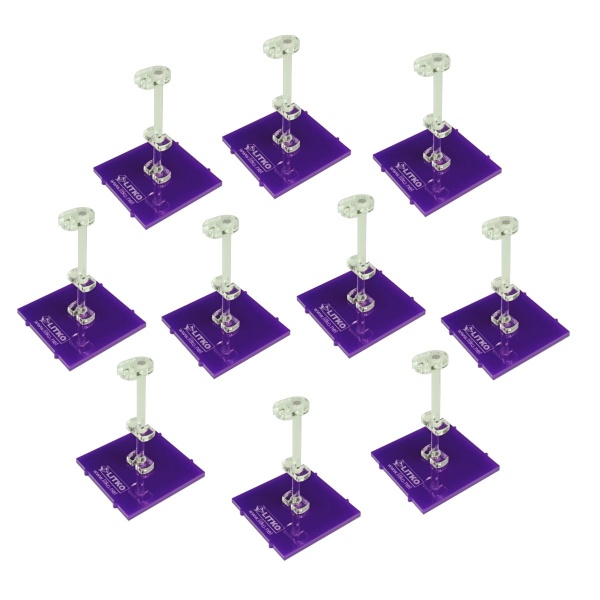 Space Fighter Deluxe Flight Stand (Standard Ship), Purple (10) - SPECIAL ORDER!