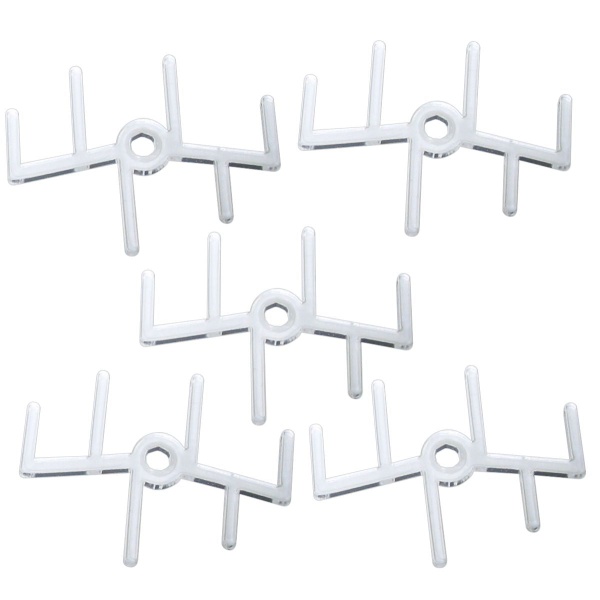 6-Prong Squadron Peg Toppers, type A (5) - SPECIAL ORDER!