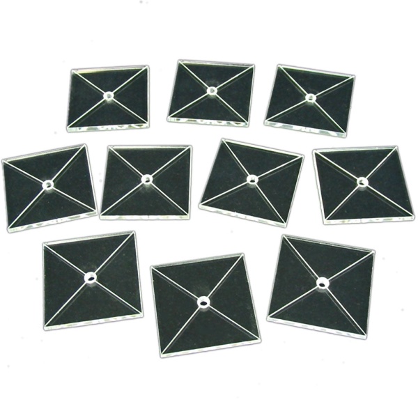 Tactical Flight Base, Square 40mm  (10) - SPECIAL ORDER!