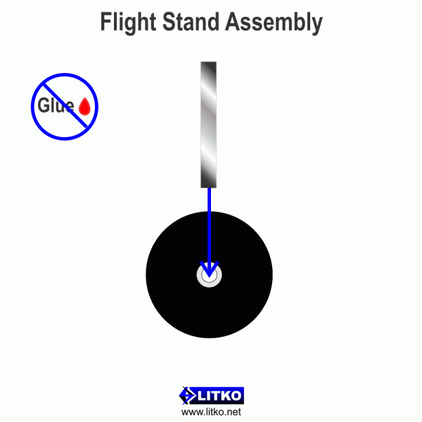 RPG Flight Stands, 1'' Circular, MEDIUM figure size (5) - SPECIAL ORDER!