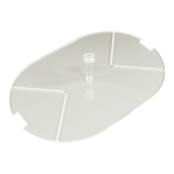 100x150mm Notched Pill Tank HD Flight Stand, SW: Legion, 1.5mm Clear - SPECIAL ORDER!