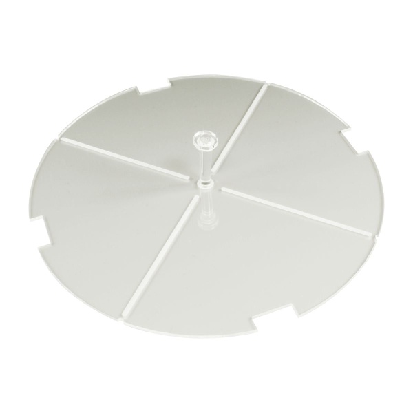 150mm Circular Notched Tank HD Flight Stand, SW: Legion, 1.5mm Clear - SPECIAL ORDER!