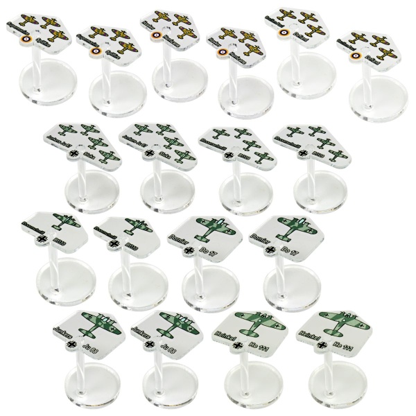 Premium WWII Micro Air Stands, Battle of Britain Set (18) - SPECIAL ORDER!