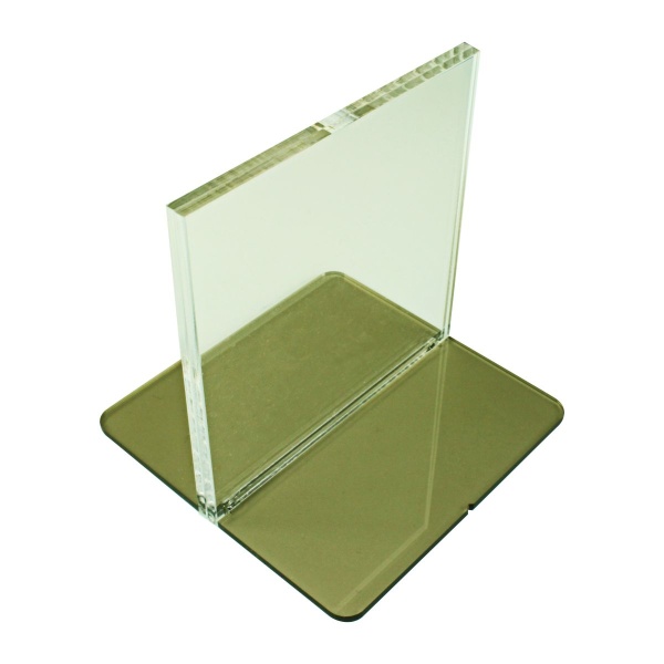 4'' Square Base Paper Figure Stand, 4x4'' Tall Slot - SPECIAL ORDER!