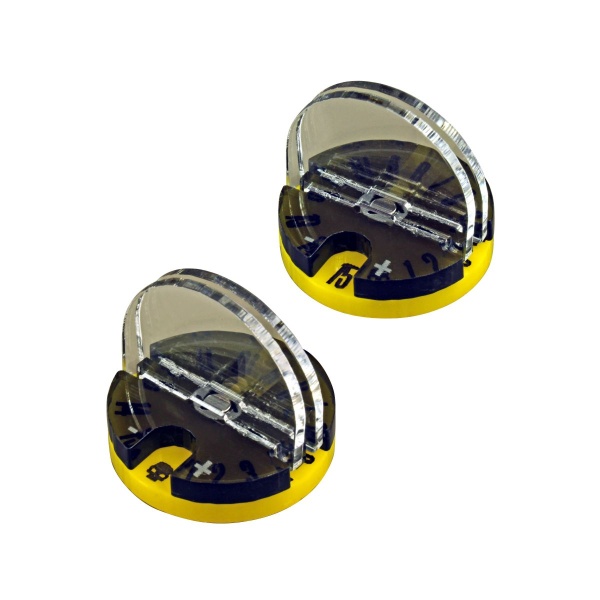 Elite Monster Dial Stand Upgrade Set, Yellow (2)