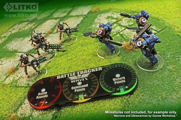 Battle Tracker, WHv9, Multi-Color - SPECIAL ORDER!