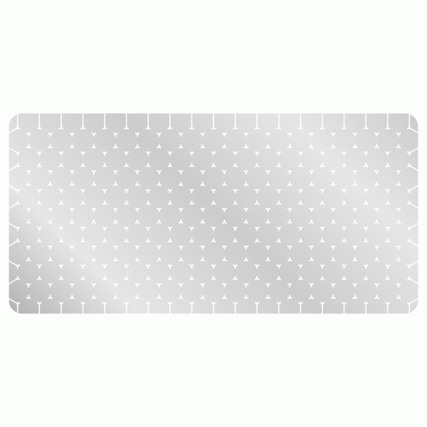 1.25'' Hex Grid Stencil, Star Pattern - SPECIAL ORDER!