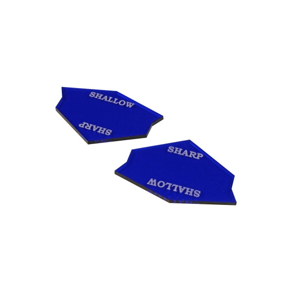 Naval Turn Tools, Trafalgar, Translucent Blue (2) - SPECIAL ORDER!