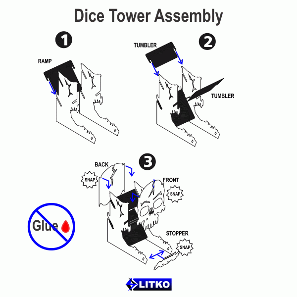 Skull Dice Tower - SPECIAL ORDER!