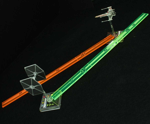 Space Fighter Range Fire Gauges (2)