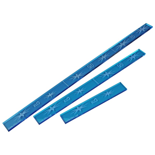 Multi-Range Secondary Weapon Gauge, ST: Attack Wing, Fluorescent Blue (3) - SPECIAL ORDER!