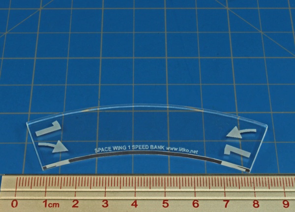 1 Speed Bank Movement Gauge, ST: Attack Wing, Clear - SPECIAL ORDER!