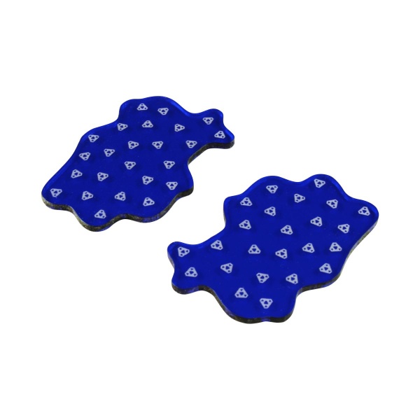 Minefield Templates, ST: Attack Wing, Translucent Blue (2) - SPECIAL ORDER!