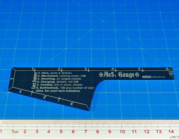 Movement Gauge, AoS: 1st & 2nd Ed, Translucent Grey