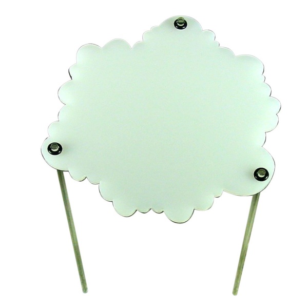 Elevated 4'' Cloud, Translucent White - SPECIAL ORDER!