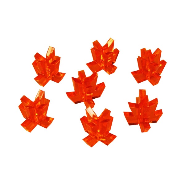 Blast Markers, Small, Fluorescent Amber (7)