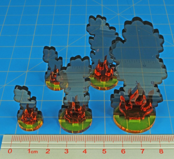 Flaming Wreckage, Variety Set (5) - SPECIAL ORDER!