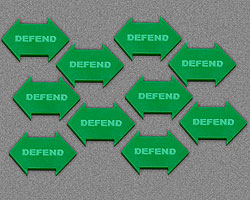 Defend Token, Green (10) - SPECIAL ORDER!