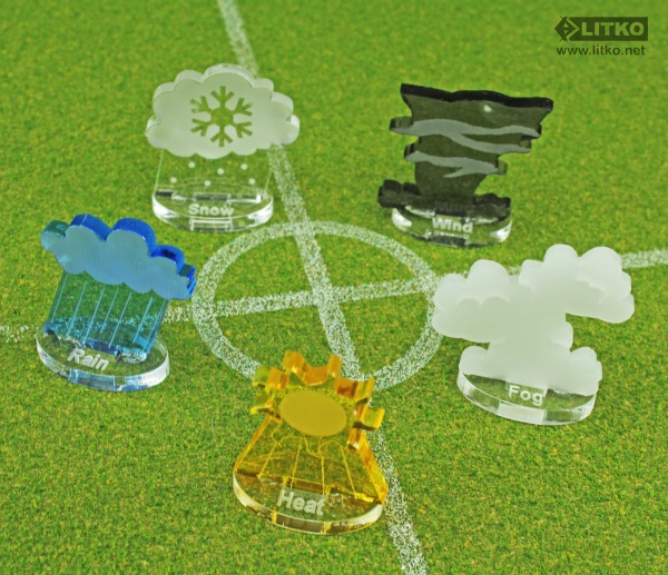 Weather Effect Marker Set, Multi-Color (5) - SPECIAL ORDER!