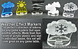 Weather Effect Marker Set, Multi-Color (5) - SPECIAL ORDER!