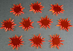 Blast Area Effect Tokens, Fluorescent Amber (10)