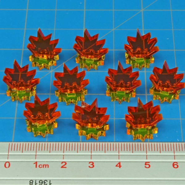 Blast Markers, Mini, Transparent Yellow Base