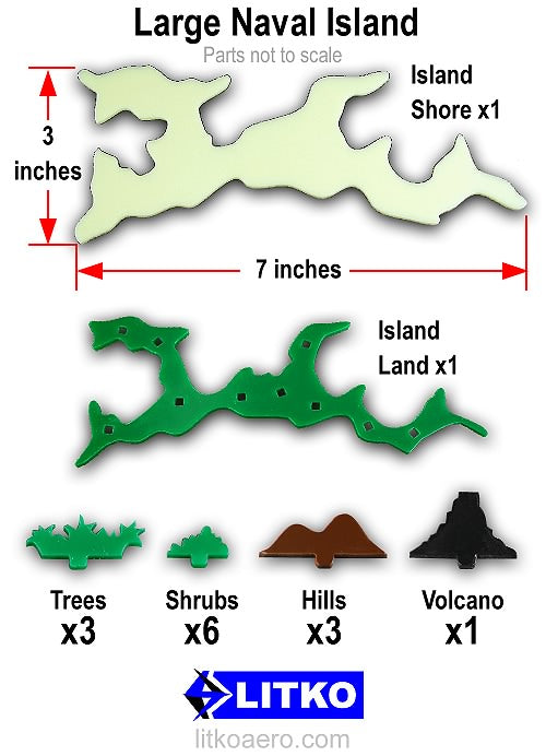 Large Naval Island - SPECIAL ORDER!