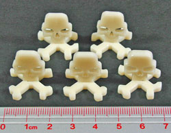 Crossbones Markers, Ivory (5)