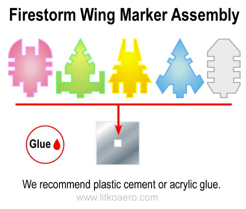 Firestorm Wing Markers, Multi-Color (15)