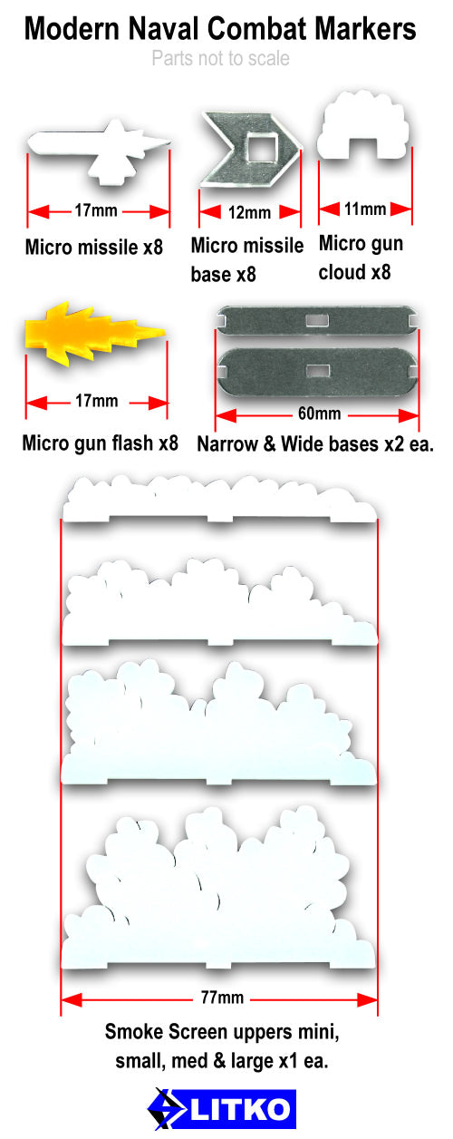 Modern Naval Combat Set (48) - SPECIAL ORDER!