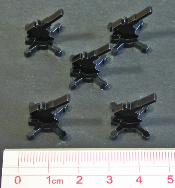 AA Gun Markers, Black (5)