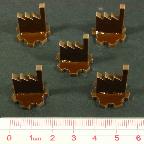 Factory Markers, Brown (5)