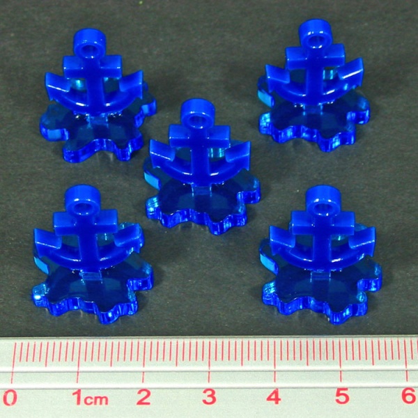 Naval Base Markers, Blue (5)