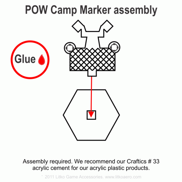 POW Camp Markers - SPECIAL ORDER!