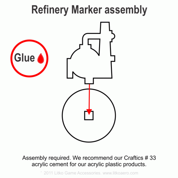 Refinery Markers, Green & Black (5)