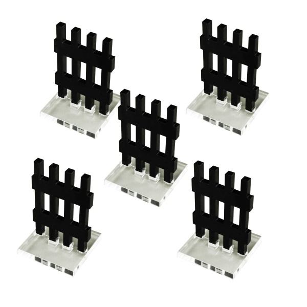 Portcullis Markers, Black (5)