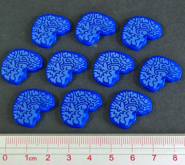 Brain Tokens, Blue (10)