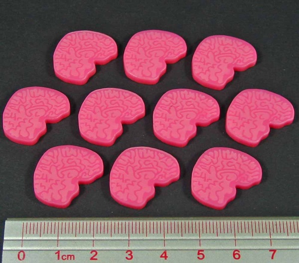 Brain Tokens, Pink (10) - SPECIAL ORDER!