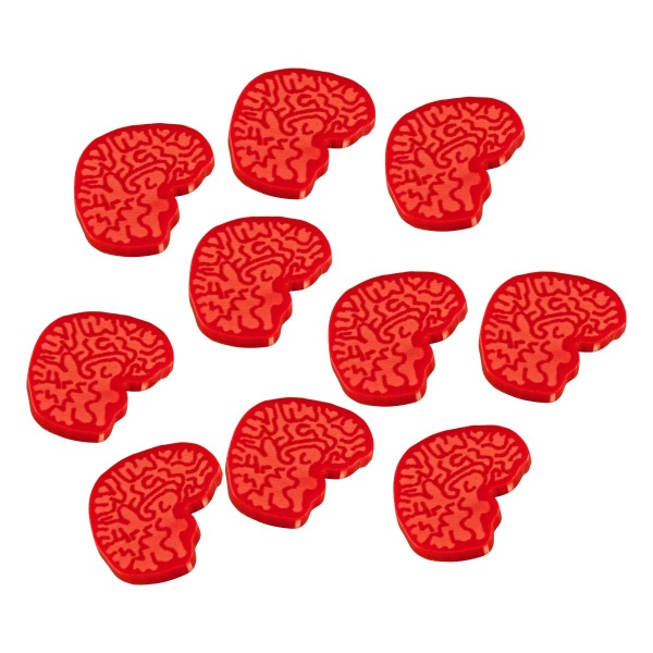 Brain Tokens, Red (10)