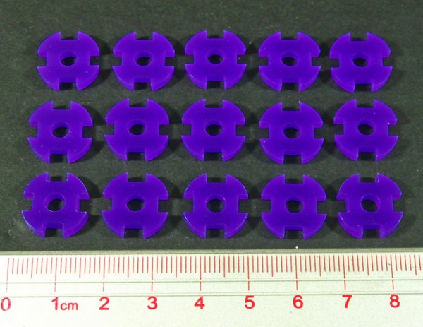 Net Hacker Tracking Tokens, Purple (15) - SPECIAL ORDER!