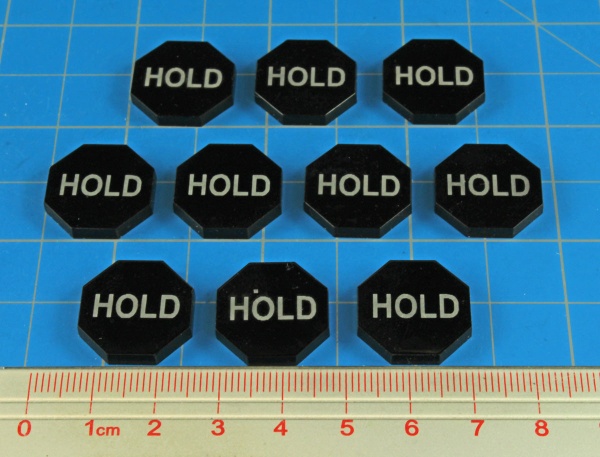 Hold Tokens, Black (10) - SPECIAL ORDER!