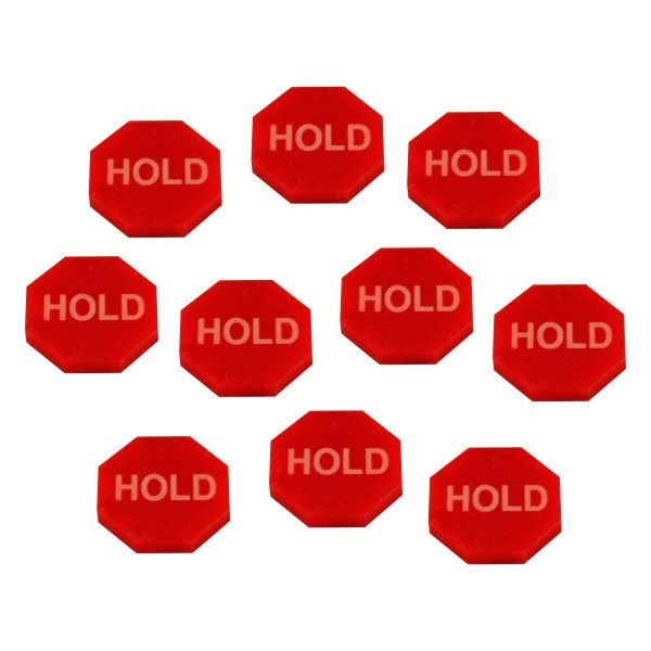 Hold Tokens, Red (10) - SPECIAL ORDER!