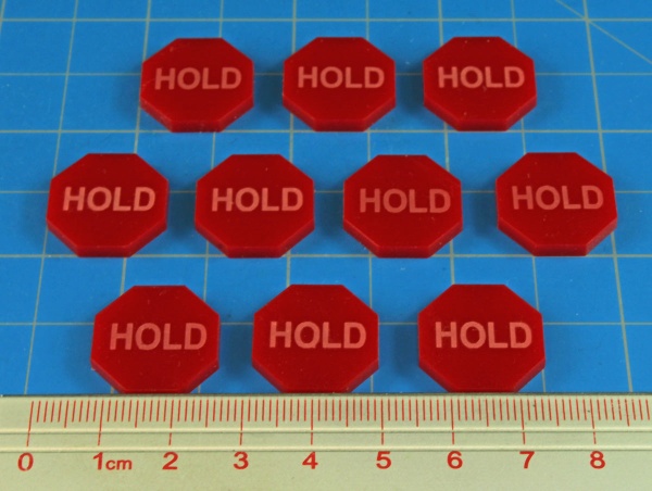 Hold Tokens, Red (10) - SPECIAL ORDER!